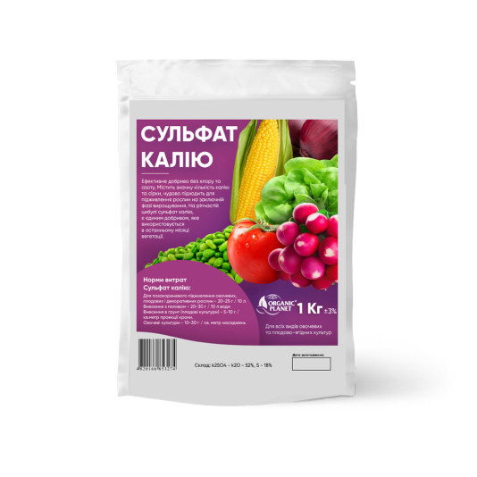 SoluPotasse (Солюпотас), сульфат калію