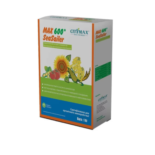 MAX 600 SeaSailer — біостимулятор з екстрактом водоростей CityMax