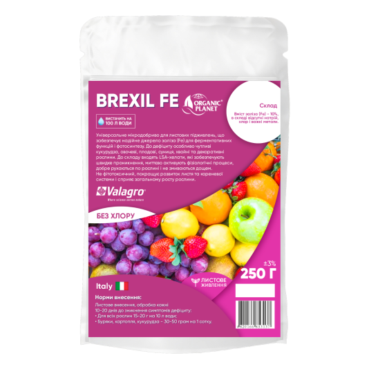 Brexil Fe — хелатне мікродобриво із залізом Valagro