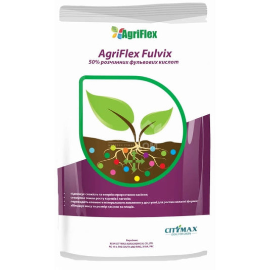 Agriflex Fulvix (Фульвокислоти 50%) — фульвокислотний біостимулятор CityMax