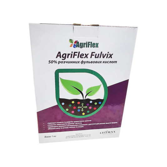 Agriflex Fulvix (Фульвокислоти 50%) — фульвокислотний біостимулятор CityMax